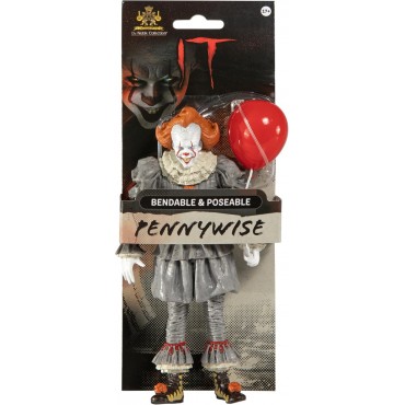 Figura Pennywise It Bendyfigs Flexible 19 cms