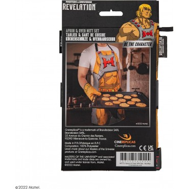 Delantal y Manopla De Cocina He-Man Masters of the Universe 