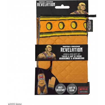 Delantal y Manopla De Cocina He-Man Masters of the Universe 
