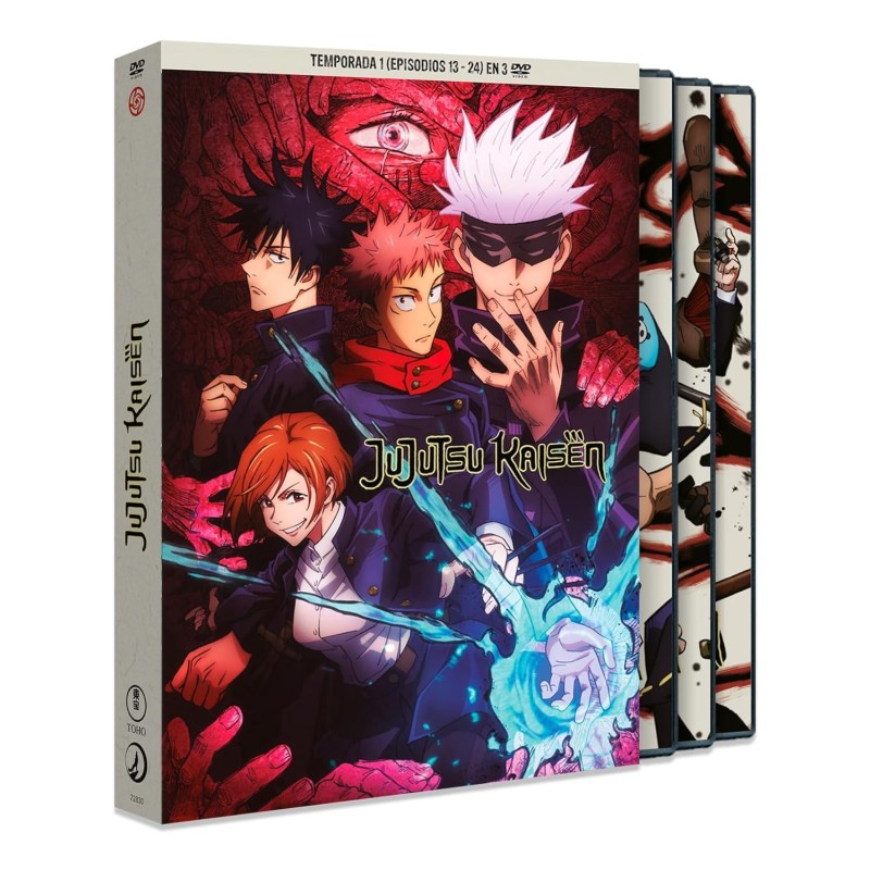 Jujutsu Kaisen (Temporada 1, Parte 2, Episodios 13 a 24) [DVD] (2020)