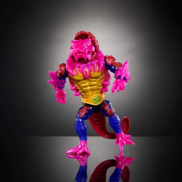 Figura Rattlor MOTU X TMNT Turtles of Grayskull Masters of the Universe Teenage Mutant Ninja Turtles Articulada 14 cms