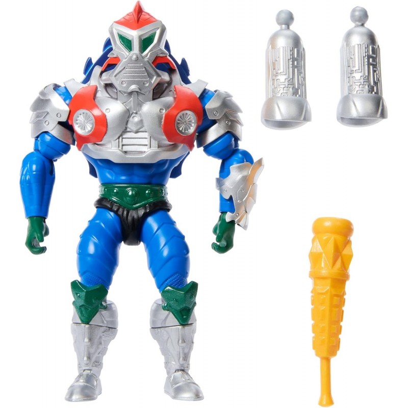 Figura Mekaneck MOTU X TMNT Turtles of Grayskull Masters of the Universe Teenage Mutant Ninja Turtles Articulada 14 cms