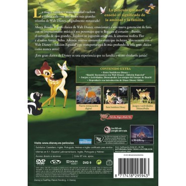 Bambi (Edición Diamante) [DVD]