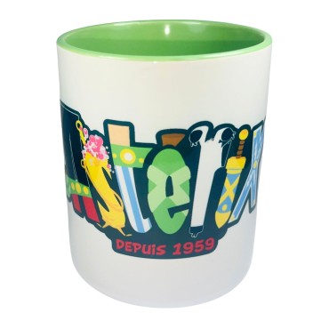 Taza Astérix Logo Cerámica 320 mls