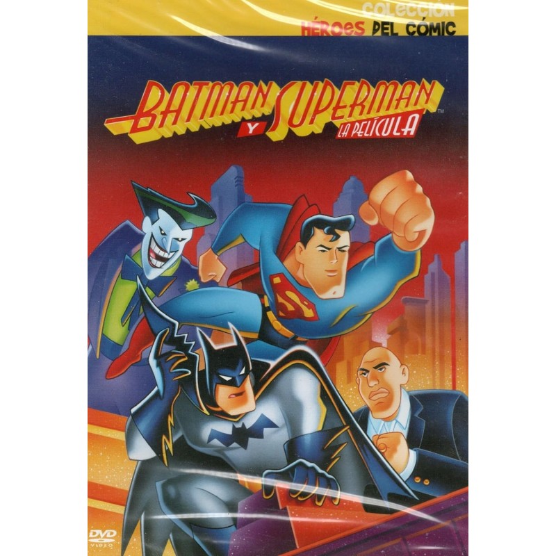 Batman Y Superman: La Película (Colección Héroes del Comic) [DVD] (1998) The Batman/Superman Movie