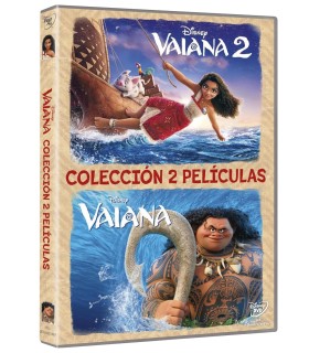 Vaiana + Vaiana 2 (Colección 2 películas) [DVD] (2016,2024) Moana + Moana 2
