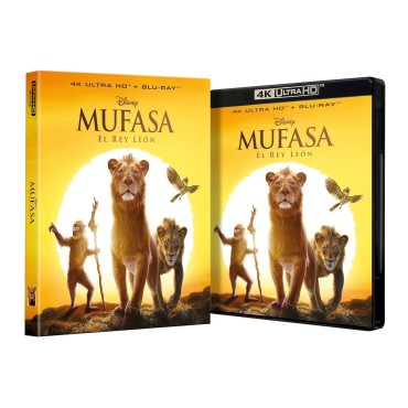 Mufasa: El Rey León [4K UHD,Blu-ray] (2024) Mufasa: The Lion King