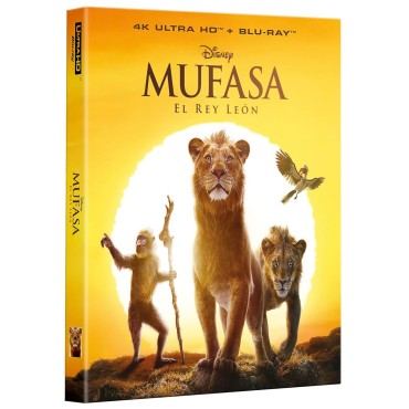 Mufasa: El Rey León [4K UHD,Blu-ray] (2024) Mufasa: The Lion King