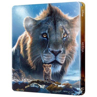 Mufasa: El Rey León (Steelbook) [4K UHD,Blu-ray] (2024) Mufasa: The Lion King