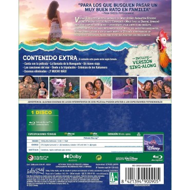 Vaiana 2 [Blu-ray] (2024) Moana 2