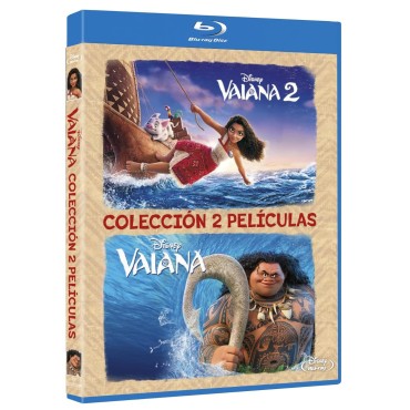 Vaiana + Vaiana 2 (Colección 2 películas) [Blu-ray] (2016,2024) Moana + Moana 2