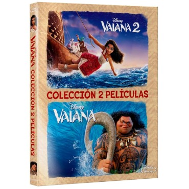 Vaiana + Vaiana 2 (Colección 2 películas) [Blu-ray] (2016,2024) Moana + Moana 2