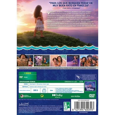 Vaiana 2 [DVD] (2024) Moana 2