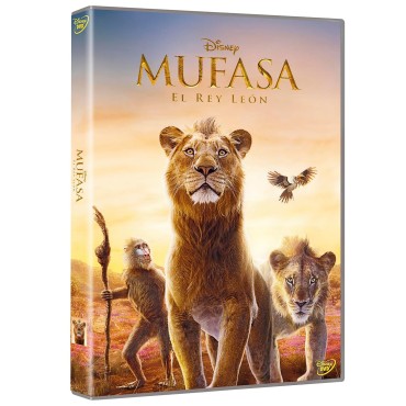 Mufasa: El Rey León [DVD] (2024) Mufasa: The Lion King