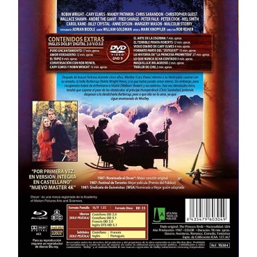 La Princesa Prometida (DVD de extras) [Blu-ray, DVD] (1987) The Princess Bride