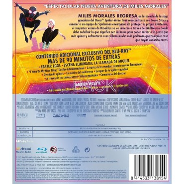 Spider-Man: Cruzando el multiverso (Blu-ray) [Blu-ray]
