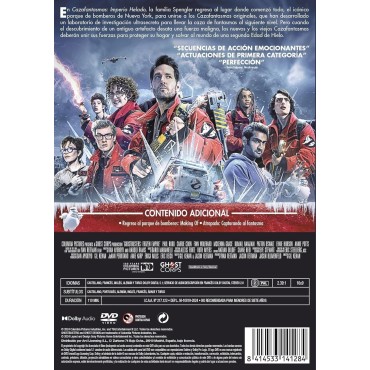 Cazafantasmas: Imperio Helado [DVD] (2024) Ghostbusters: Frozen Empire