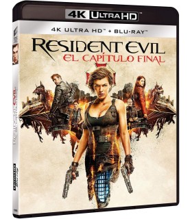 RESIDENT EVIL 6: EL CAPITULO FINAL (4K UHD + BD) [Blu-ray]