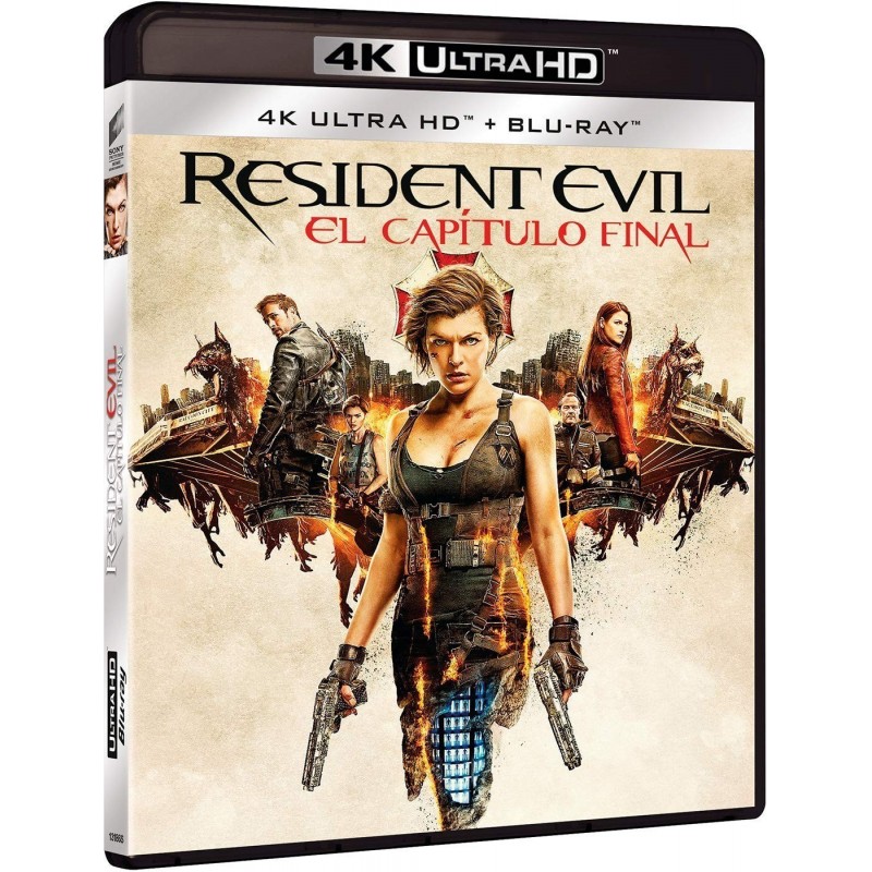 RESIDENT EVIL 6: EL CAPITULO FINAL (4K UHD + BD) [Blu-ray]