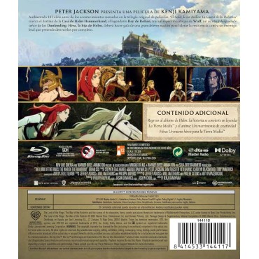 El Señor de los Anillos: La Guerra de los Rohirrim [Blu-ray] (2024) The Lord of the Rings: The War of the Rohirrim