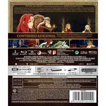 El Señor de los Anillos: La Guerra de los Rohirrim [4K UHD, Blu-ray] (2024) The Lord of the Rings: The War of the Rohirrim