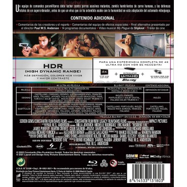 RESIDENT EVIL 1 (4K UHD + BD) [Blu-ray]