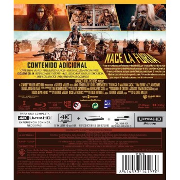Furiosa: de la Saga Mad Max [4K UHD,Blu-ray] (2024) Furiosa: a Mad Max Saga