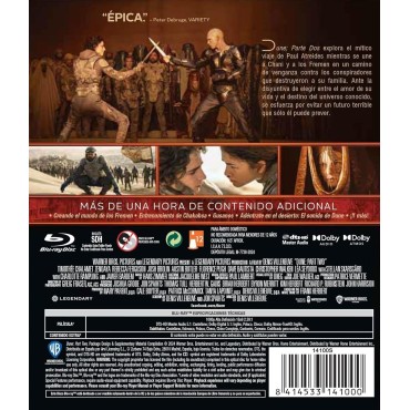 Dune: Parte Dos [Blu-ray] (2024) Dune: Part Two