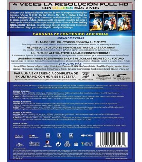 Regreso Al Futuro + Regreso Al Futuro II + Regreso Al Futuro III [4K UHD,Blu-ray] (1985,1989,1990) Back to the Future + Back to 