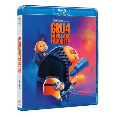 Gru 4. Mi Villano Favorito [Blu-ray] (2024) Despicable Me 4