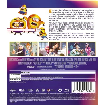 Gru 4. Mi Villano Favorito [Blu-ray] (2024) Despicable Me 4
