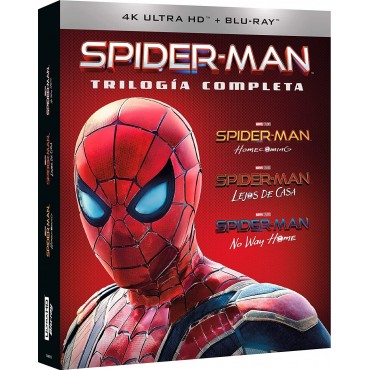 Spider-Man (Tom Holland) Pack 1-3 (4K UHD + Blu-ray) [Blu-ray]