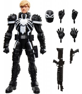Figura Agent Venom Flash Thompson Spider-Man Marvel Legends Articulada 15 cms