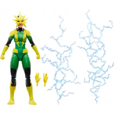 Figura Electro Francine Frye Marvel Legends Spider-Man  Articulada 15 cms
