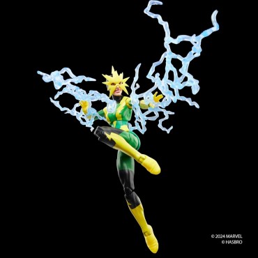Figura Electro Francine Frye Marvel Legends Spider-Man  Articulada 15 cms