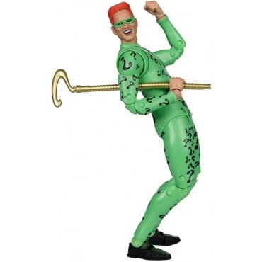 Figura Enigma The Riddler Batman Forever DC Multiverse Collect To Build Articulada 18 cms