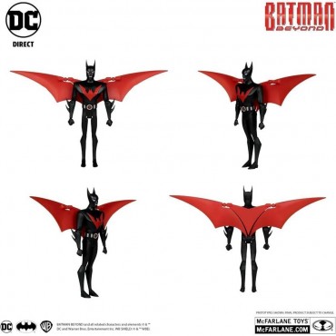 Figura Batman DC Multiverse Batman Beyond Gold Label Articulada 18 cms