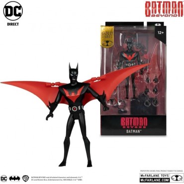 Figura Batman DC Multiverse Batman Beyond Gold Label Articulada 18 cms