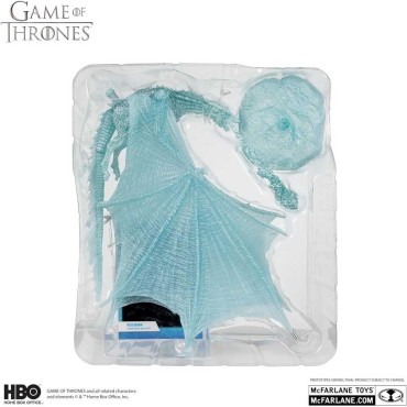 Figura Dragón Viserion Juego De Tronos Frostbite Edition Gold Label Edición Limitada Articulada 