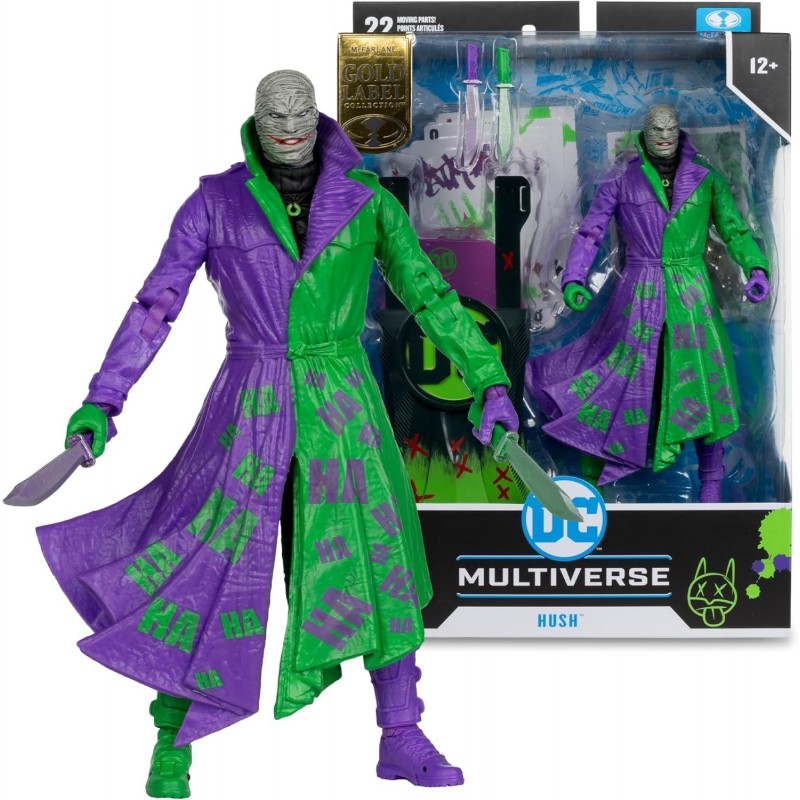McFarlane DC Action Figure Batman Jokerizado - Batman: White Knight - Multicolore TM17067 - 3