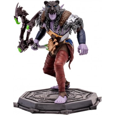 Figura Elf Druid & Elf Rogue World Of Warcraft Epic 15 cms