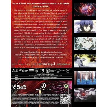 Tokyo Ghoul ( SERIE COMPLETA BLU-RAY COLECCIONISTAS A4)