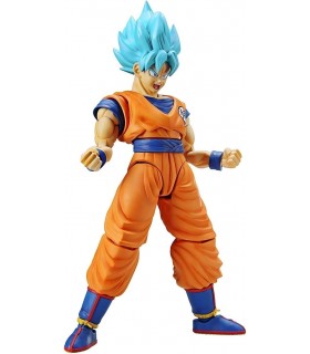 Figura Son Goku Super Saiyan God Dragon Ball Articulada 14 cms