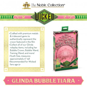 Tiara De Burbujas Glinda Wicked 23 cms