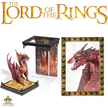 Figura Smaug El Hobbit Diorama 16 cms