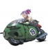 Figura Bulma Y Motocicleta N19 Dragon Ball Model Kit 16 cms