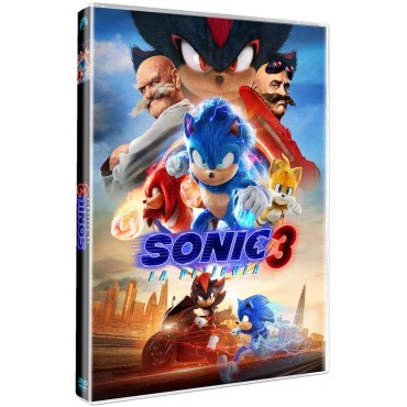 Sonic 3: La Película [DVD] (2024) Sonic the Hedgehog 3