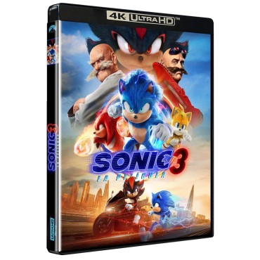 Sonic 3: La Película [4k UHD,Blu-ray] (2024) Sonic the Hedgehog 3