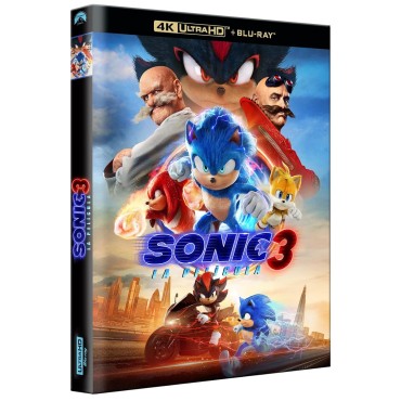 Sonic 3: La Película [4k UHD,Blu-ray] (2024) Sonic the Hedgehog 3