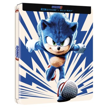 Sonic 3: La Película (Steelbook 1-Sonic) [4k UHD,Blu-ray] (2024) Sonic the Hedgehog 3
